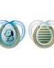 Tommee Tippee MODA Soother, (0-6 months), Pack of 2 -Boy image number 4